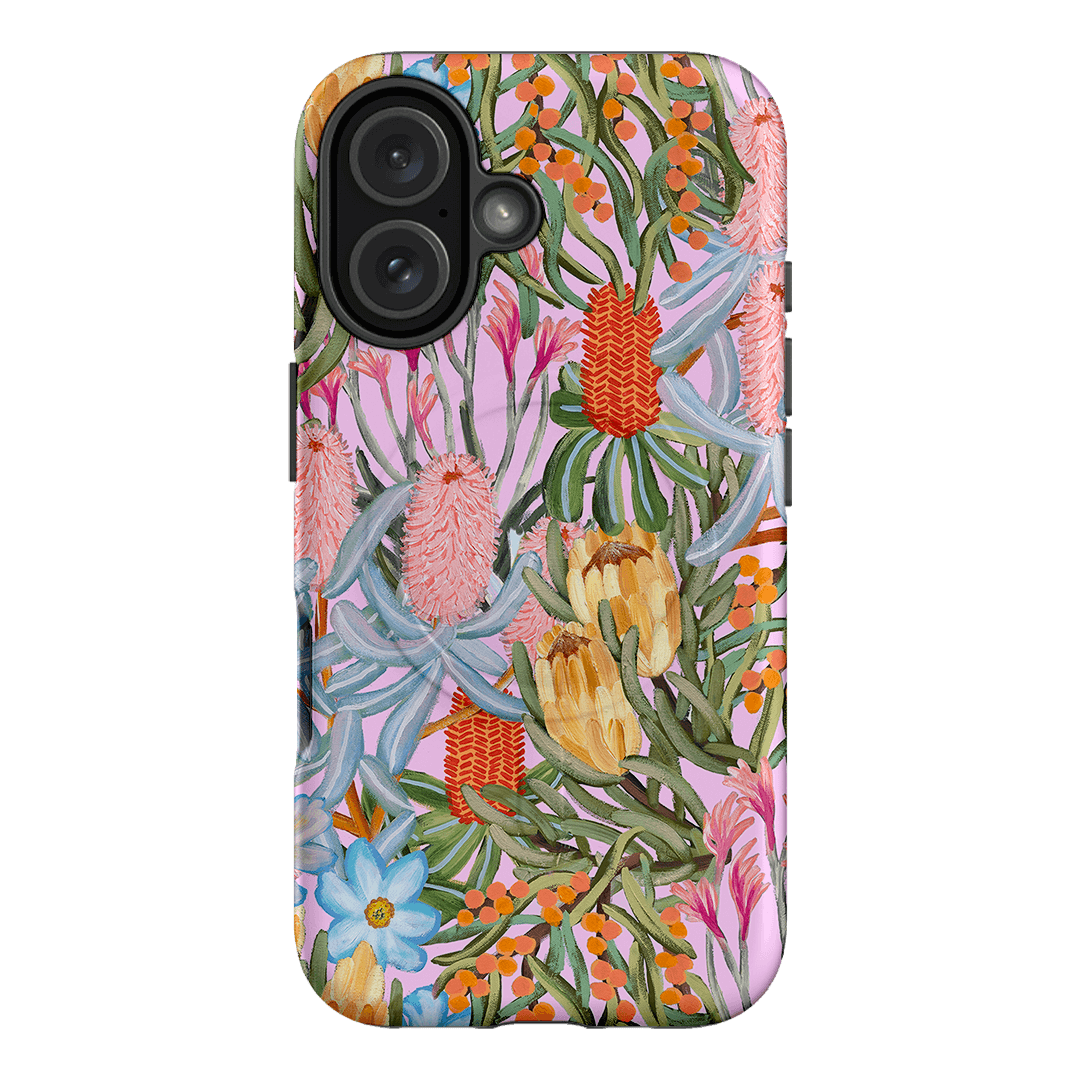 Floral Sorbet Printed Phone Cases iPhone 16 / Armoured MagSafe by Amy Gibbs - The Dairy