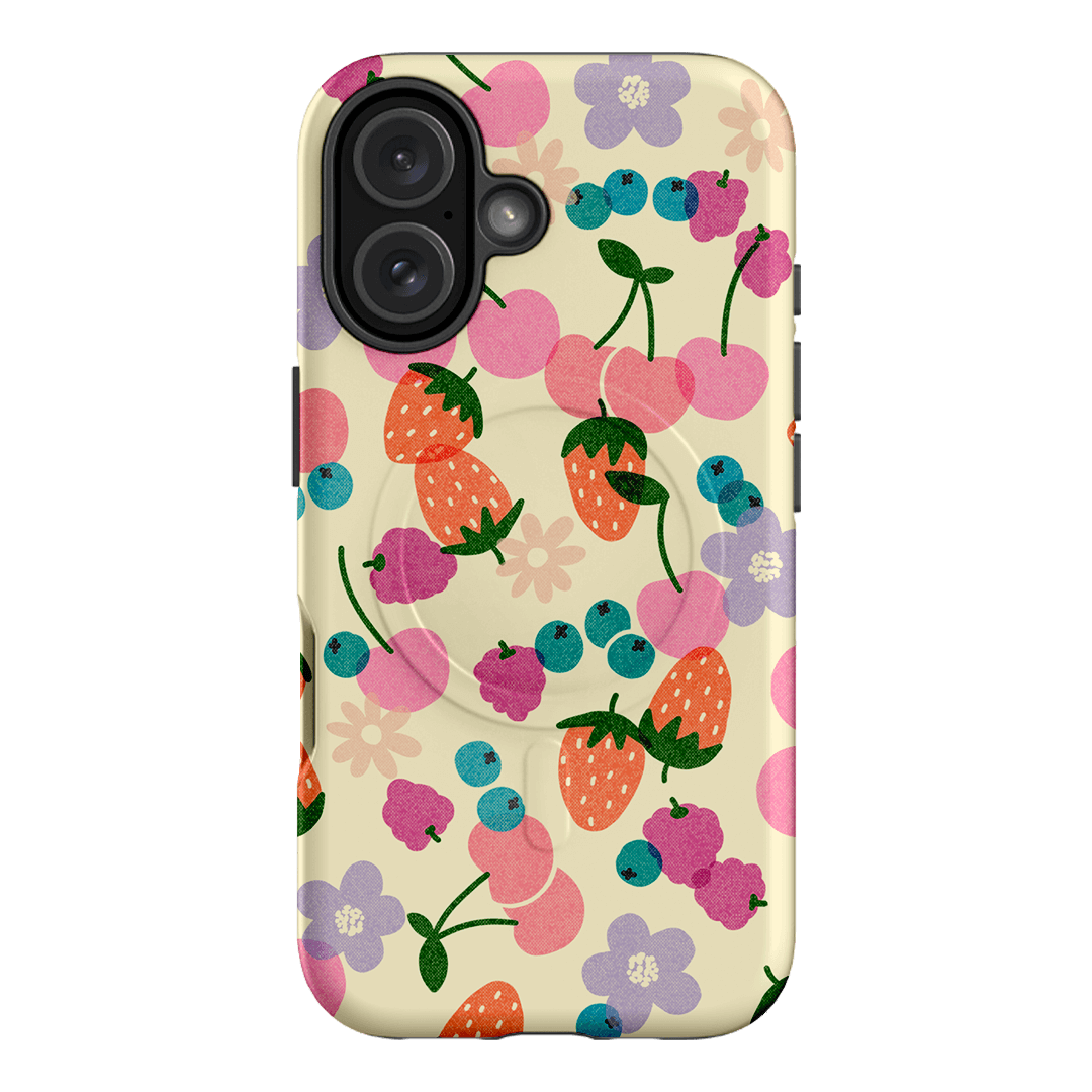 Fruitbowl Printed Phone Cases iPhone 16 / Armoured MagSafe by Amy Gibbs - The Dairy