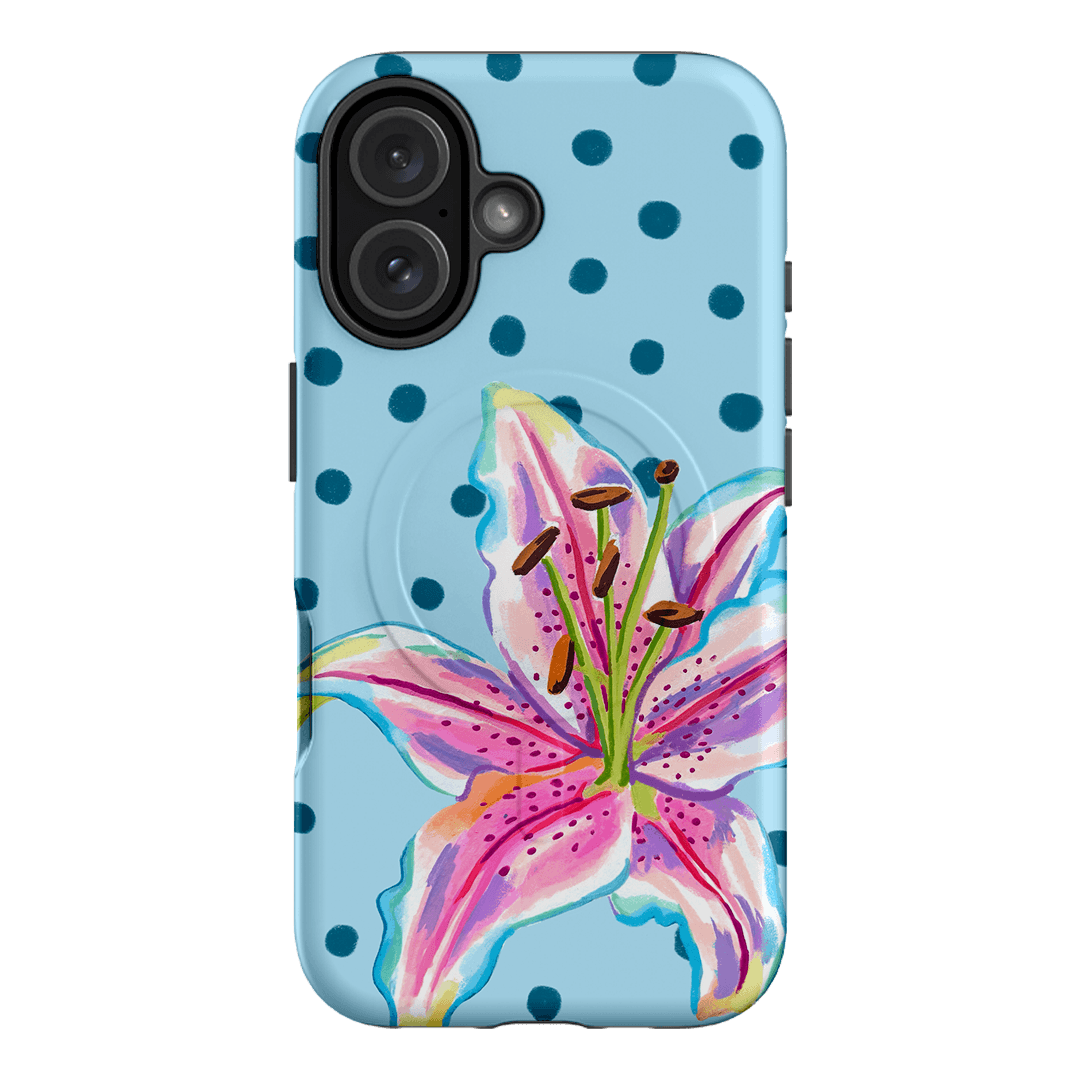 Lily Confetti Printed Phone Cases iPhone 16 / Armoured MagSafe by Femke Studio - The Dairy