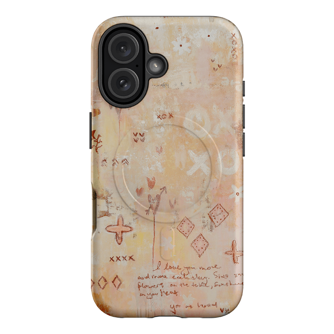 Love Story Printed Phone Cases iPhone 16 / Armoured MagSafe by Jackie Green - The Dairy