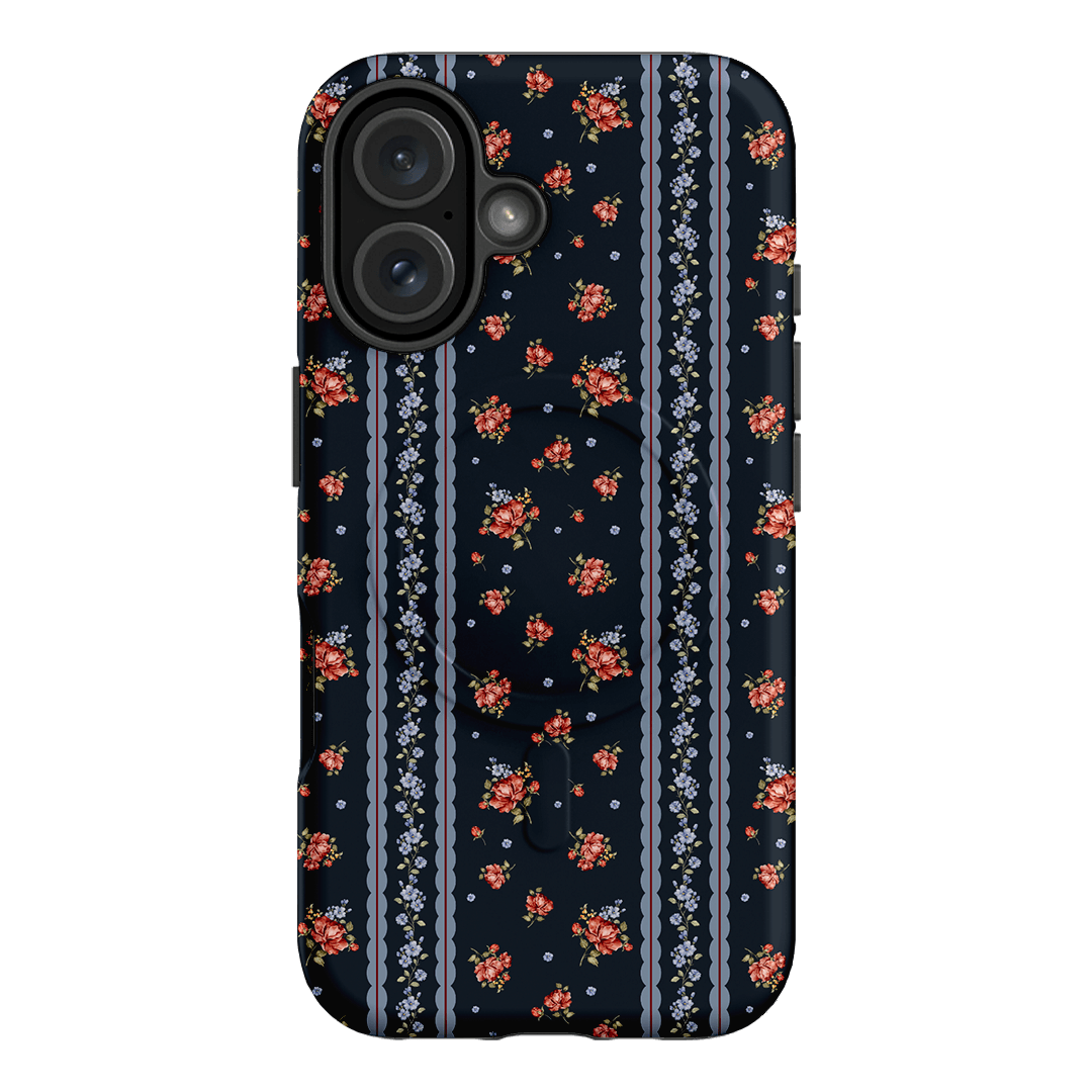 Midnight Stripe Printed Phone Cases iPhone 16 / Armoured MagSafe by Kasiags Art - The Dairy
