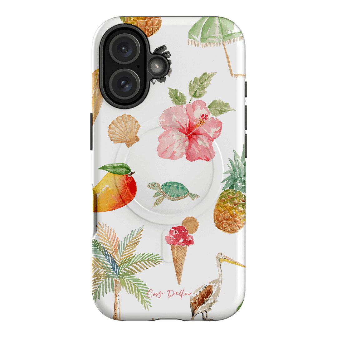 Noosa Printed Phone Cases iPhone 16 / Armoured MagSafe by Cass Deller - The Dairy