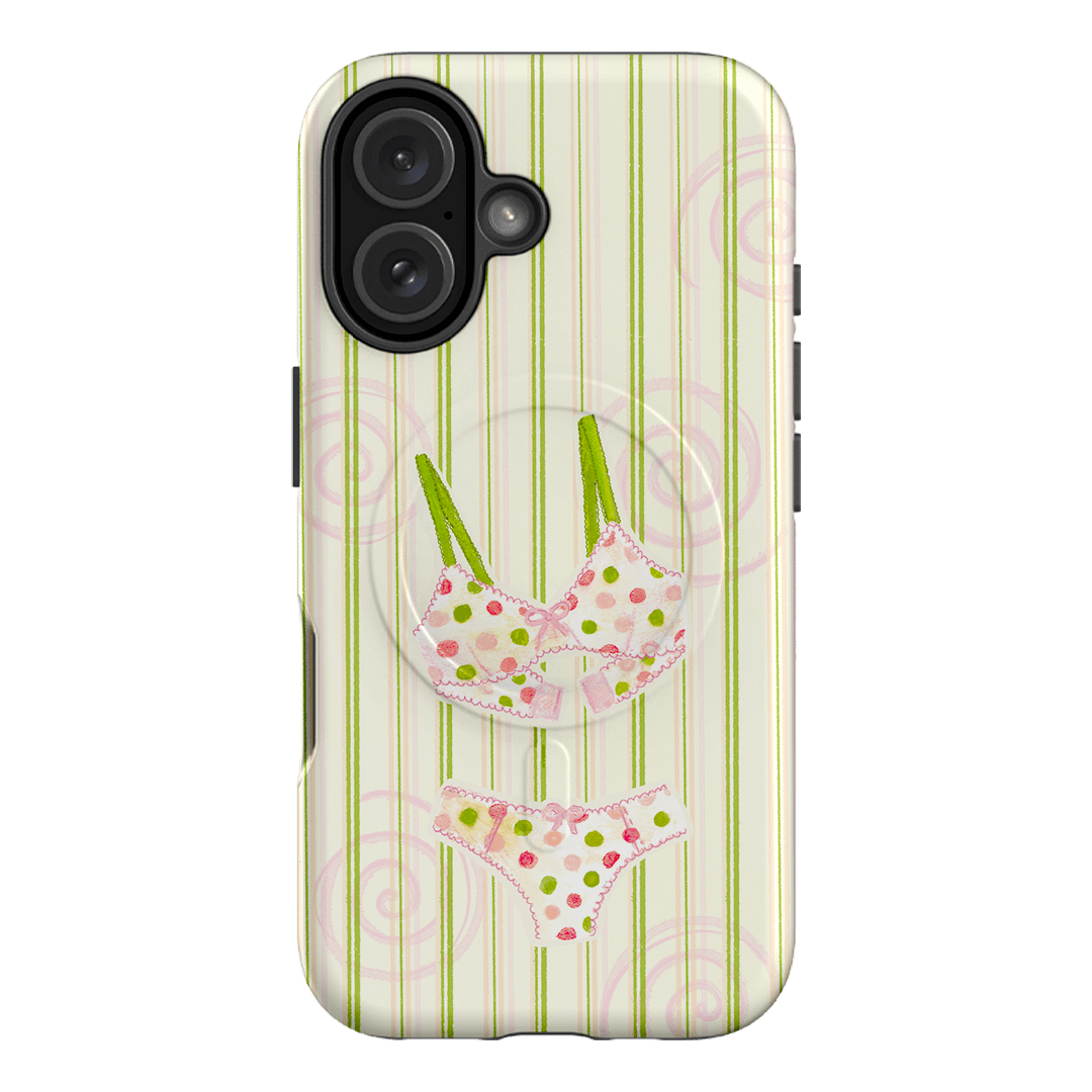 Pistachio Spot Printed Phone Cases iPhone 16 / Armoured MagSafe by Kayla Carr - The Dairy
