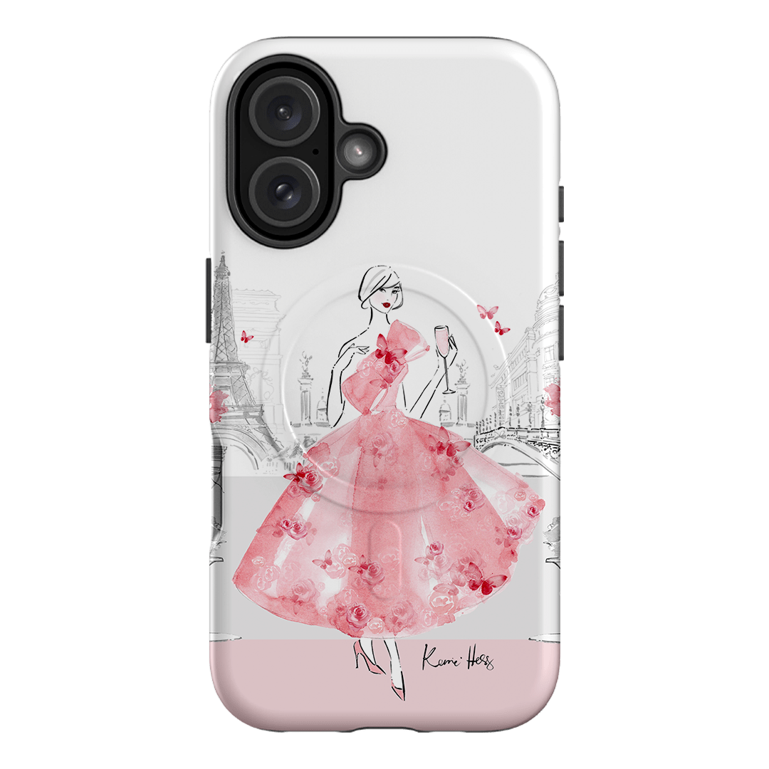 Rose Paris Printed Phone Cases iPhone 16 / Armoured MagSafe by Kerrie Hess - The Dairy