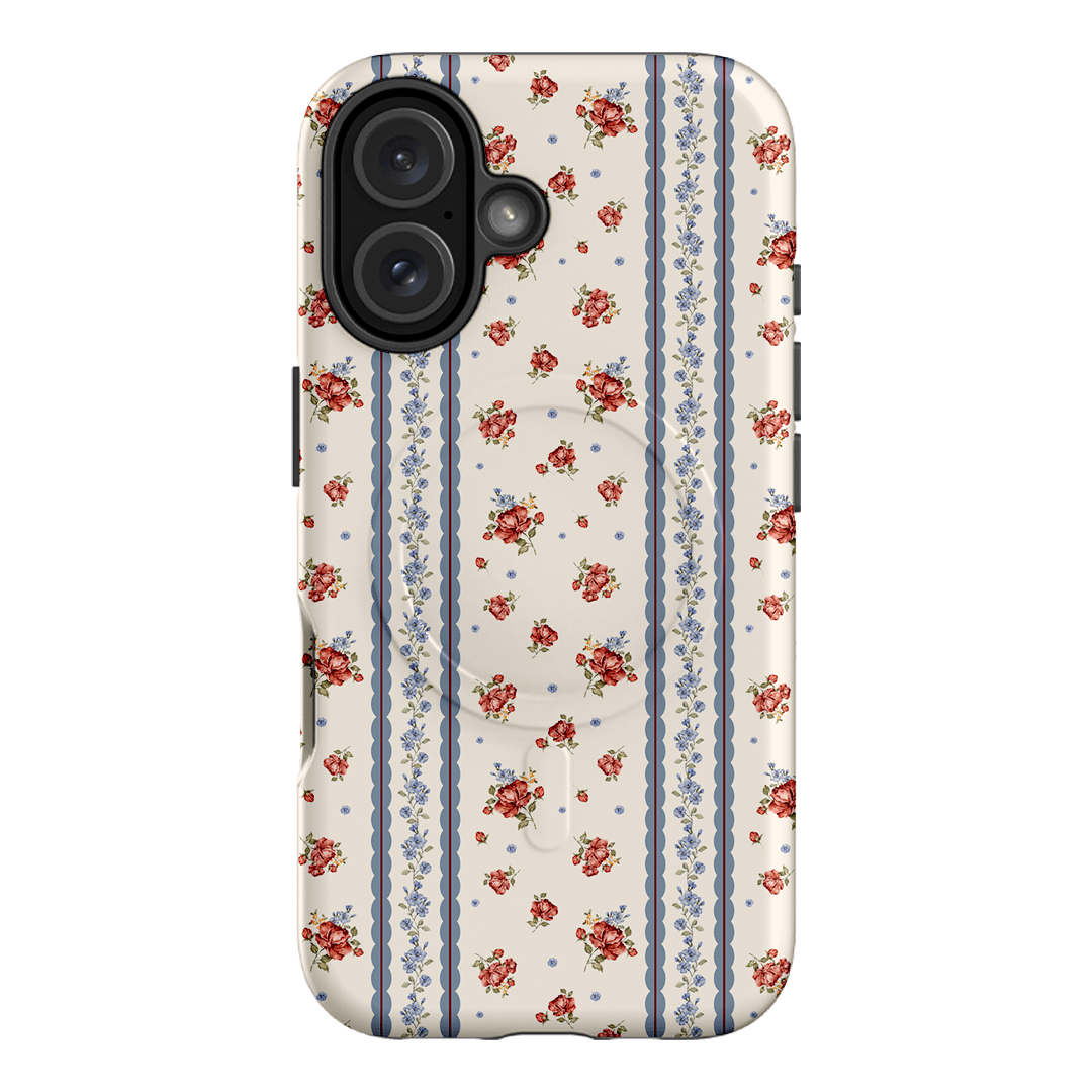 Rose Stripe Printed Phone Cases iPhone 16 / Armoured MagSafe by Kasiags Art - The Dairy