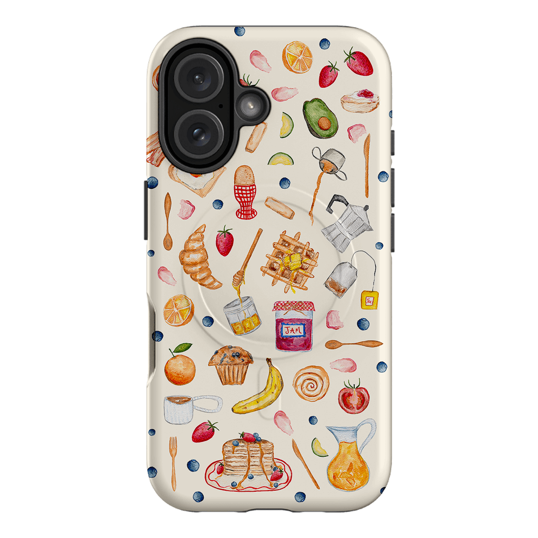 Sunday Breakfast Printed Phone Cases iPhone 16 / Armoured MagSafe by BG. Studio - The Dairy