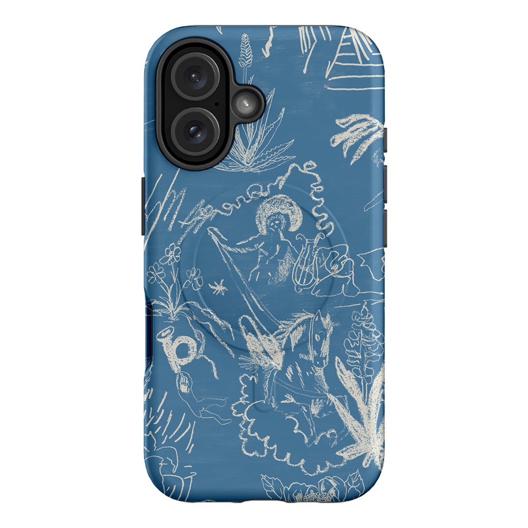 Temple Del Sol Printed Phone Cases iPhone 16 / Armoured MagSafe by Desmond & Dempsey - The Dairy