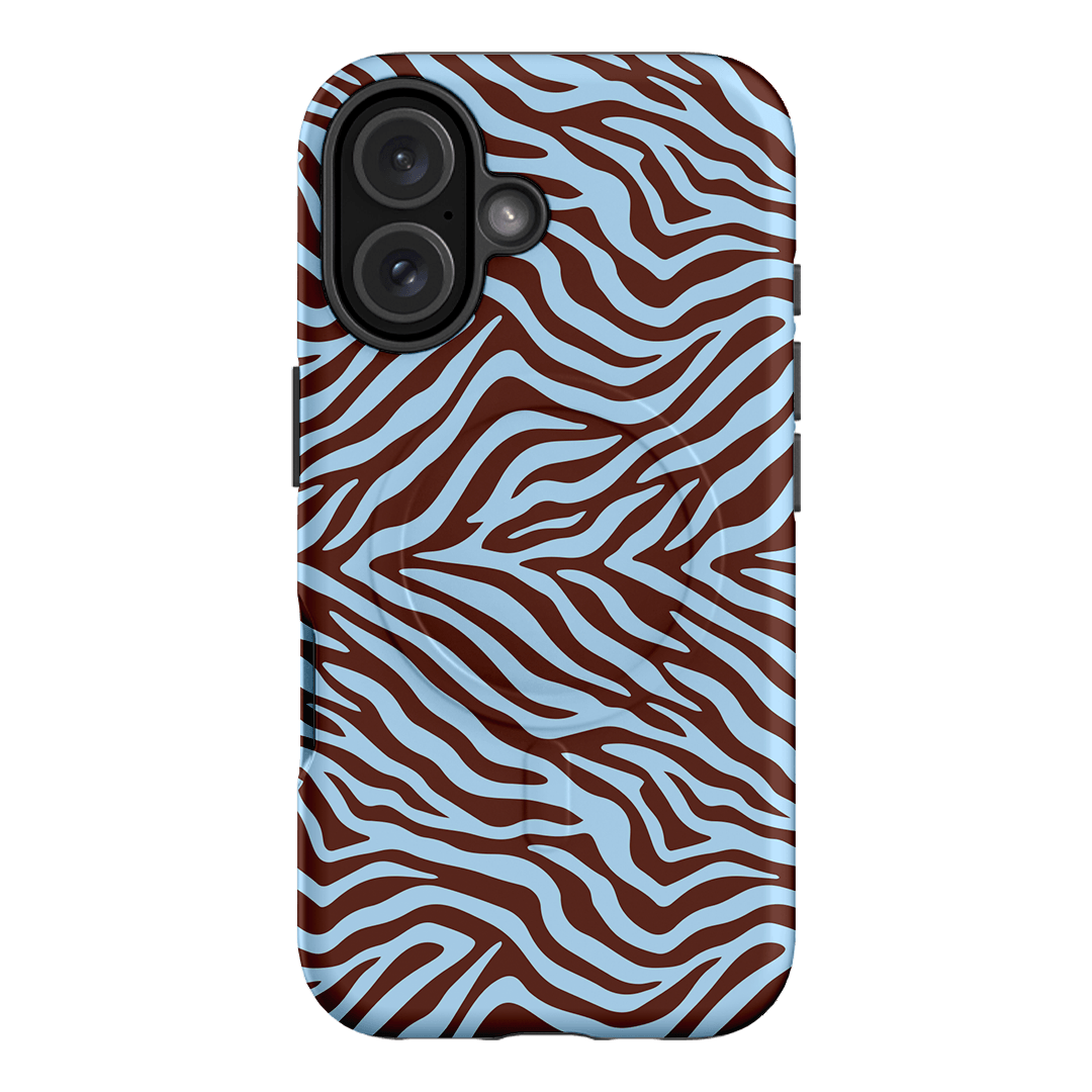 Zebra Haze Printed Phone Cases iPhone 16 / Armoured MagSafe by The Dairy - The Dairy