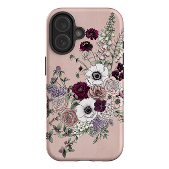 Blush Wildflowers Printed Phone Cases iPhone 16 / Armoured by Typoflora - The Dairy