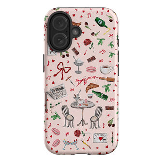 Bonjour Printed Phone Cases iPhone 16 / Armoured by BG. Studio - The Dairy