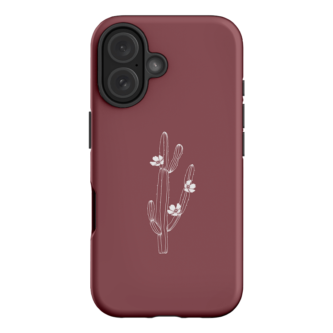 Cactus Flower Printed Phone Cases iPhone 16 / Armoured by Typoflora - The Dairy