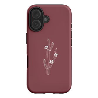 Cactus Flower Printed Phone Cases iPhone 16 / Armoured by Typoflora - The Dairy