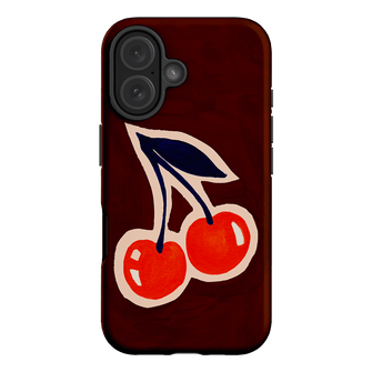 Cherries Printed Phone Cases iPhone 16 / Armoured by Studio Bon - The Dairy