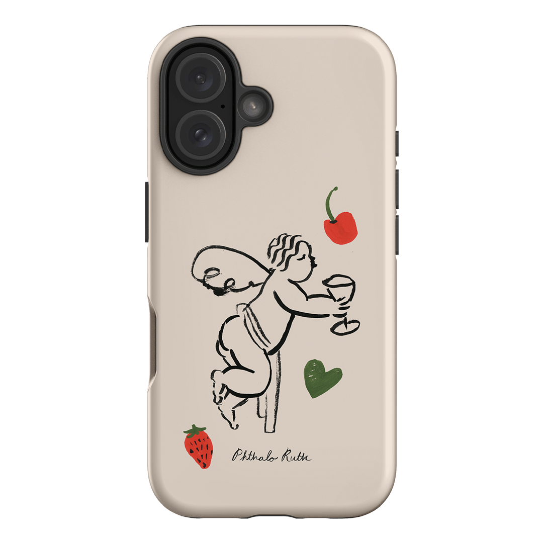 Cherub Printed Phone Cases iPhone 16 / Armoured by Phthalo Ruth - The Dairy