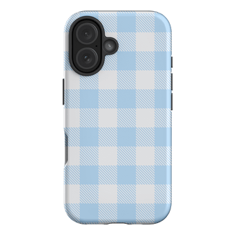 Cloud Plaid Printed Phone Cases iPhone 16 / Armoured by The Dairy - The Dairy