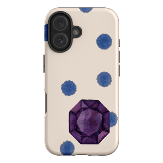 February Amethyst Printed Phone Cases iPhone 16 / Armoured by Joiana - The Dairy