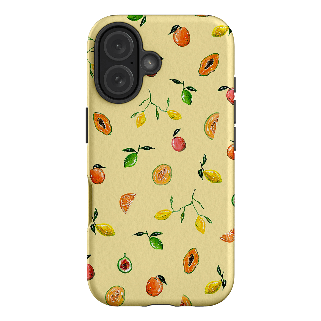 Golden Fruit Printed Phone Cases iPhone 16 / Armoured by BG. Studio - The Dairy