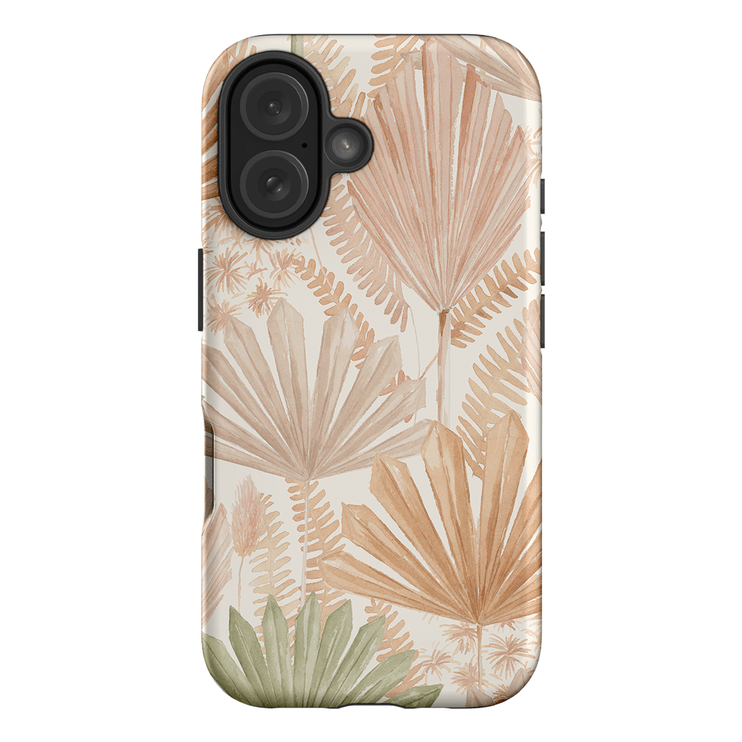 Golden Palm Printed Phone Cases iPhone 16 / Armoured by Cass Deller - The Dairy