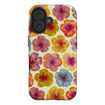 Hibiscus Holiday Sorbet Printed Phone Cases iPhone 16 / Armoured by BG. Studio - The Dairy