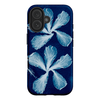 Hibiscus Cyanotype Printed Phone Cases iPhone 16 / Armoured by Sally Hungerford - The Dairy