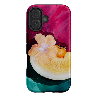 Hibiscus Melon Printed Phone Cases iPhone 16 / Armoured by Nicole Nelius - The Dairy