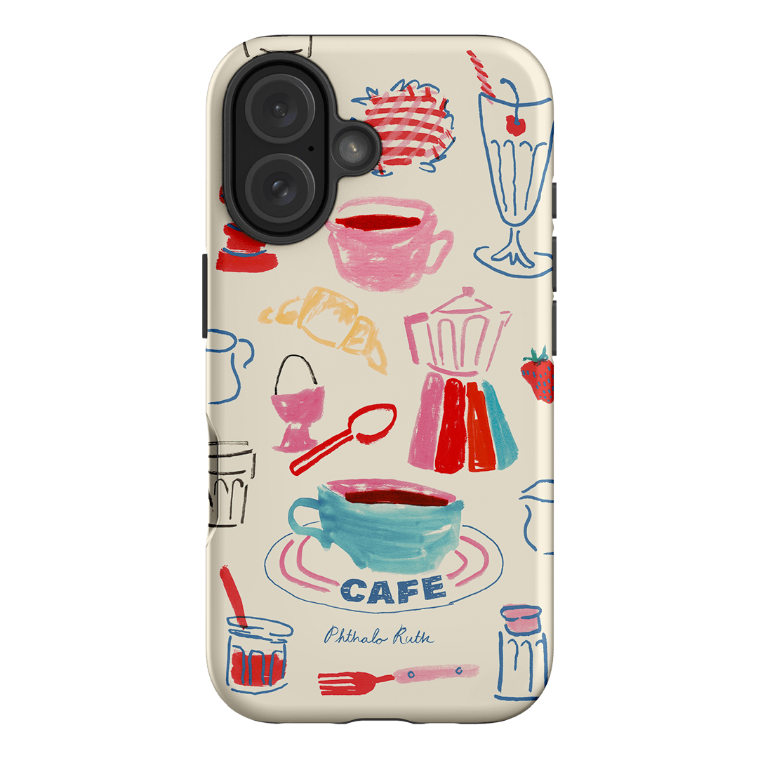 Home Cafe Printed Phone Cases iPhone 16 / Armoured by Phthalo Ruth - The Dairy