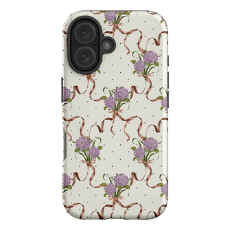 Hydrangea Ribbon Printed Phone Cases iPhone 16 / Armoured by Veronica Tucker - The Dairy
