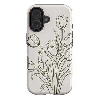 Inked Tulips Printed Phone Cases iPhone 16 / Armoured by Typoflora - The Dairy