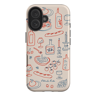 Italian Fare Printed Phone Cases iPhone 16 / Armoured by Phthalo Ruth - The Dairy