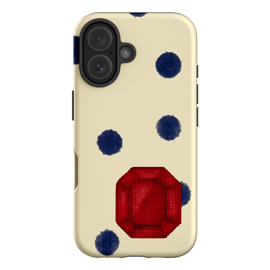 January Garnet Printed Phone Cases iPhone 16 / Armoured by Joiana - The Dairy