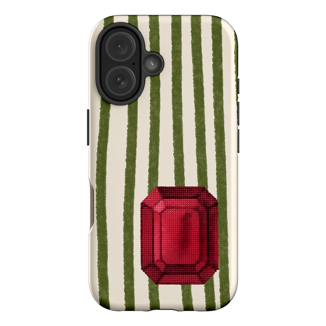 July Ruby Printed Phone Cases iPhone 16 / Armoured by Joiana - The Dairy