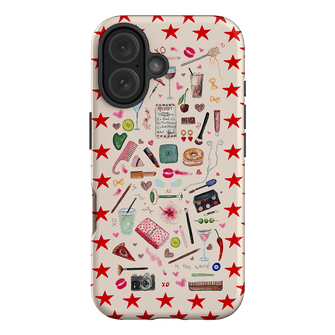 Just A Girl Printed Phone Cases iPhone 16 / Armoured by BG. Studio - The Dairy