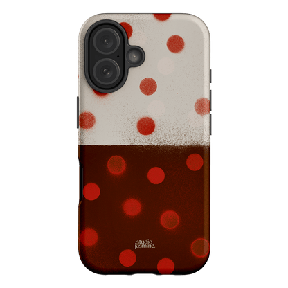 Ladybug Polka Dot Printed Phone Cases iPhone 16 / Armoured by Jasmine Dowling - The Dairy