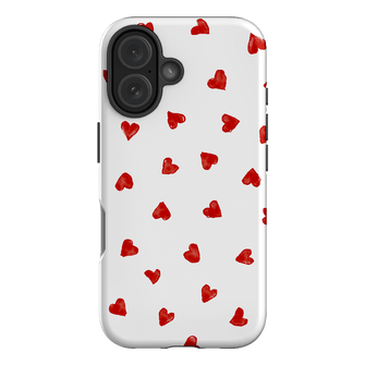 Love Hearts Printed Phone Cases iPhone 16 / Armoured by Oak Meadow - The Dairy