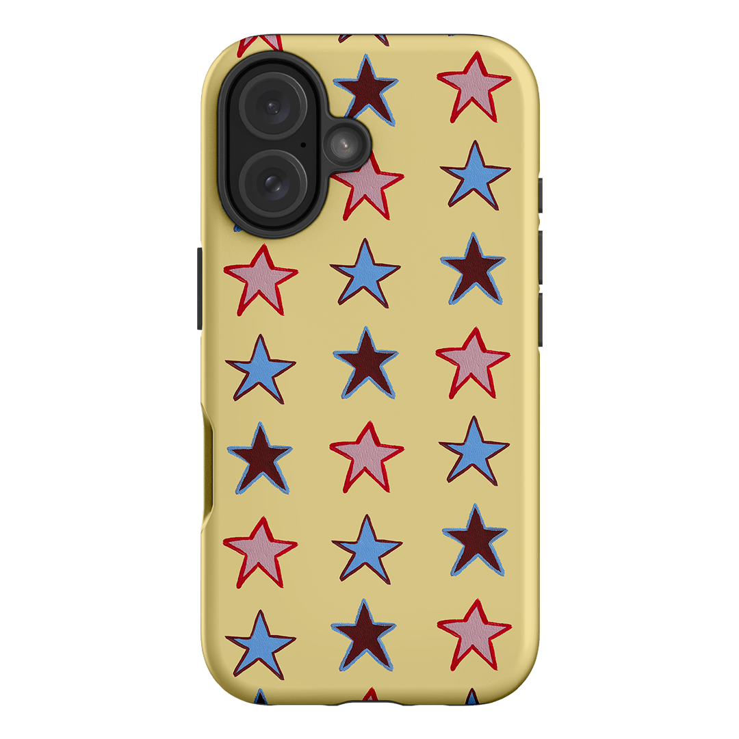 Lucky Stars Butter Printed Phone Cases iPhone 16 / Armoured by BG. Studio - The Dairy