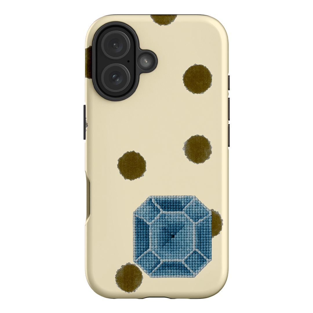 March Aquamarine Printed Phone Cases iPhone 16 / Armoured by Joiana - The Dairy