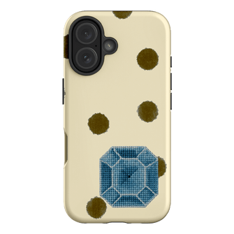 March Aquamarine Printed Phone Cases iPhone 16 / Armoured by Joiana - The Dairy