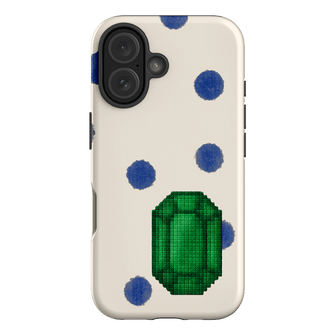 May Emerald Printed Phone Cases iPhone 16 / Armoured by Joiana - The Dairy