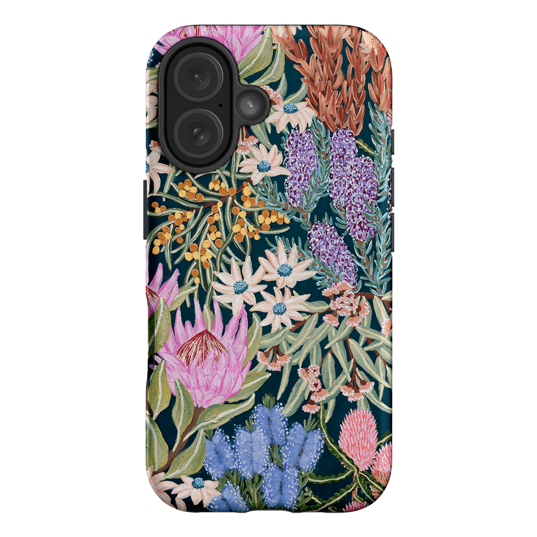Moonlit Floral Printed Phone Cases iPhone 16 / Armoured by Amy Gibbs - The Dairy