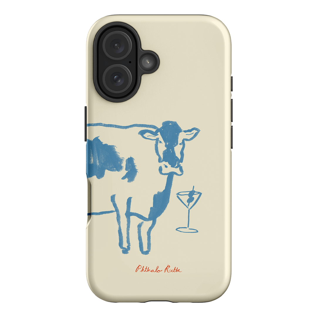 Mootini Blue Printed Phone Cases by Phthalo Ruth - The Dairy