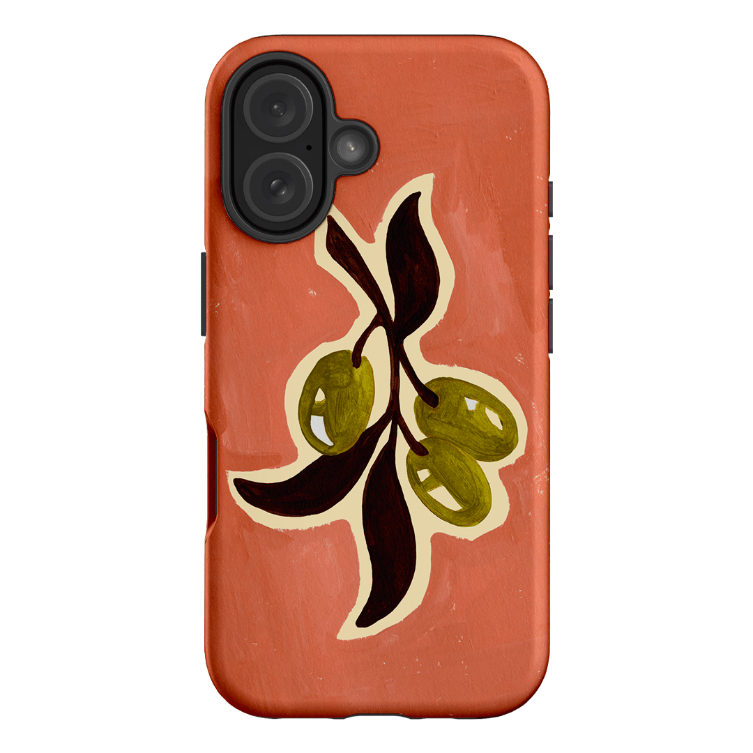 Olives Printed Phone Cases iPhone 16 / Armoured by Studio Bon - The Dairy