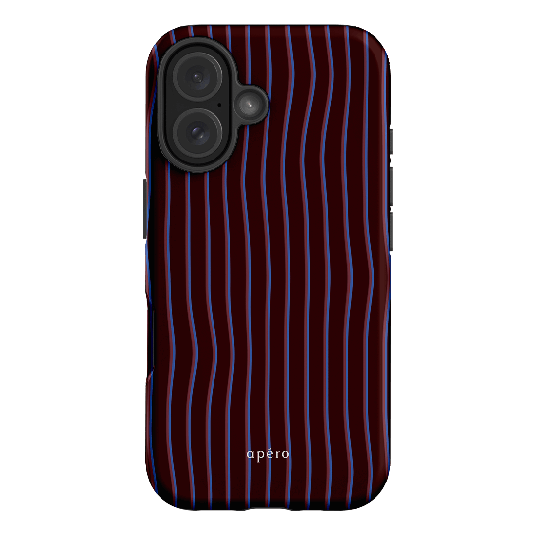 Panama Burgundy Printed Phone Cases iPhone 16 / Armoured by Apero - The Dairy