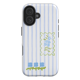 Patchwork Blue Printed Phone Cases iPhone 16 / Armoured by Kayla Carr - The Dairy