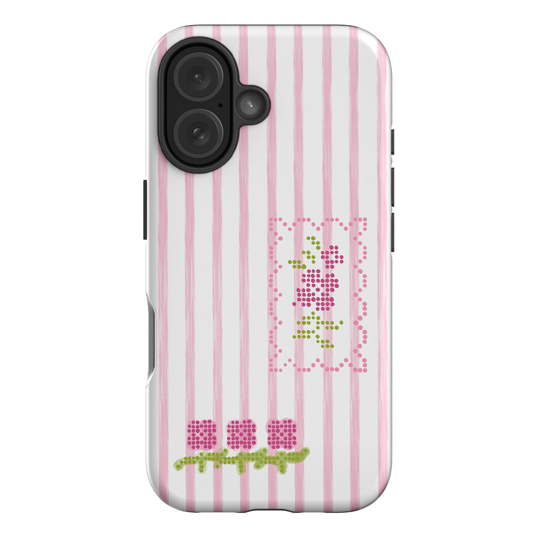 Patchwork Pink Printed Phone Cases iPhone 16 / Armoured by Kayla Carr - The Dairy