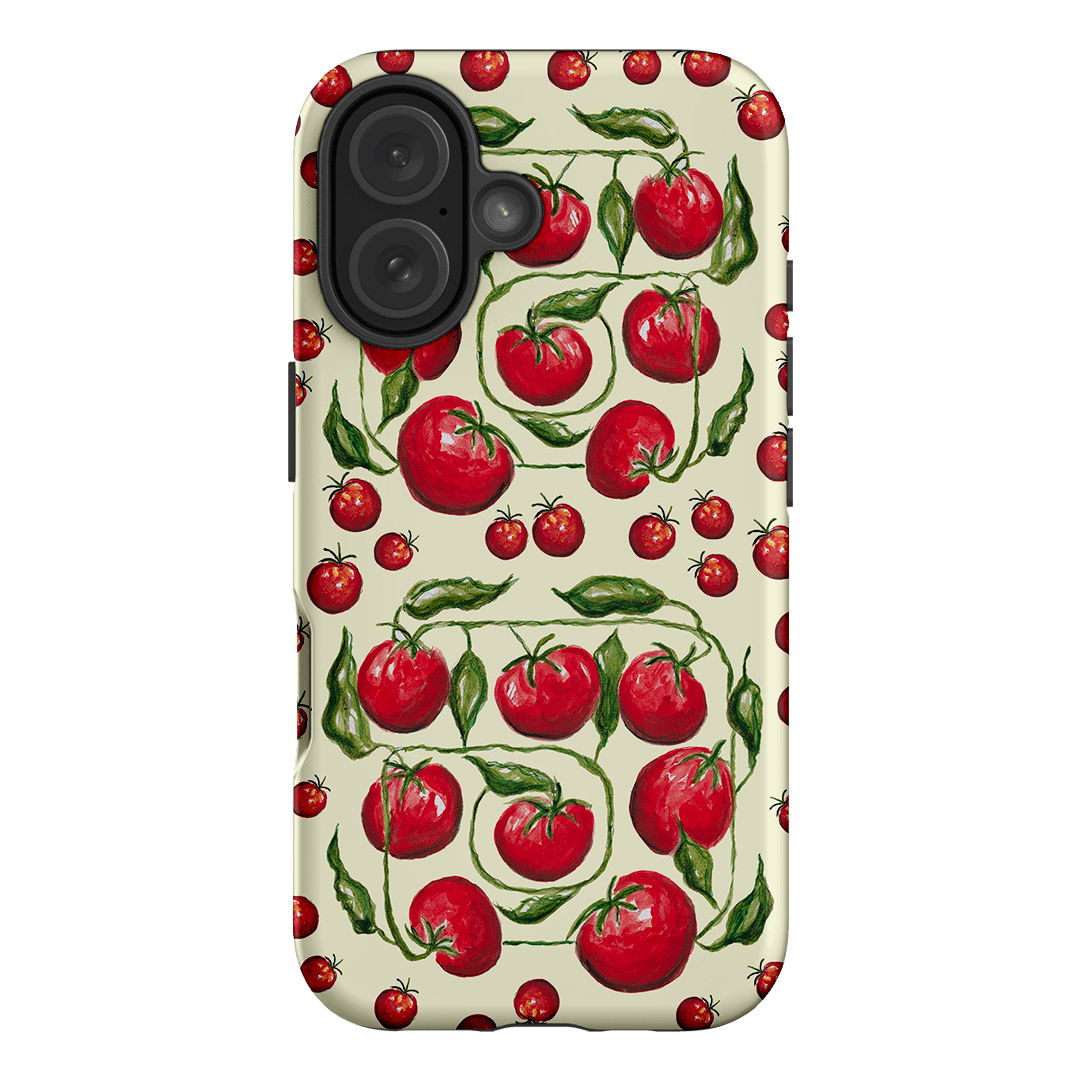 Red Tomatoes Printed Phone Cases iPhone 16 / Armoured by BG. Studio - The Dairy
