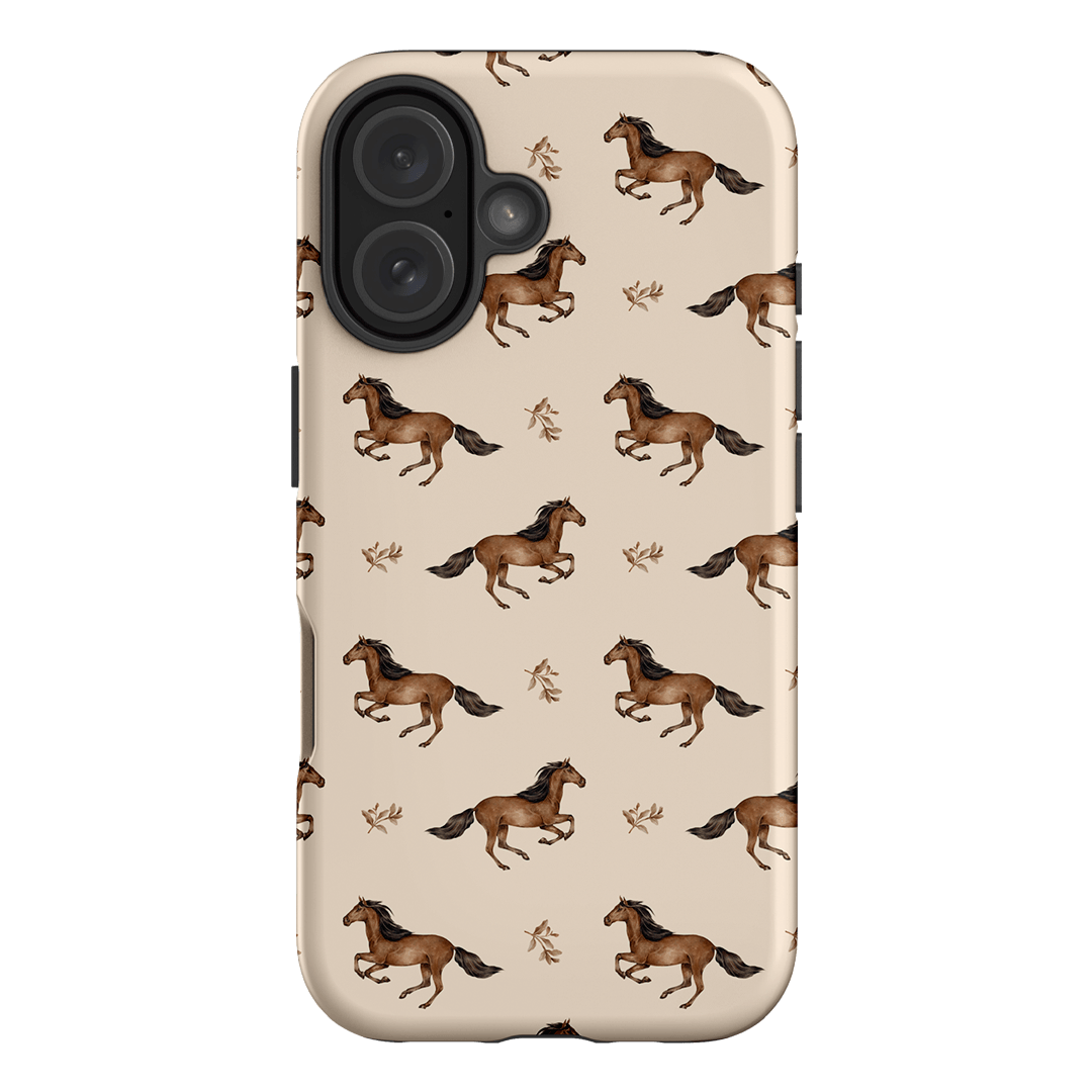 Running Horse Printed Phone Cases iPhone 16 / Armoured by Kasiags Art - The Dairy
