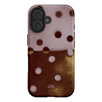 Rust Polka Dot Printed Phone Cases iPhone 16 / Armoured by Jasmine Dowling - The Dairy
