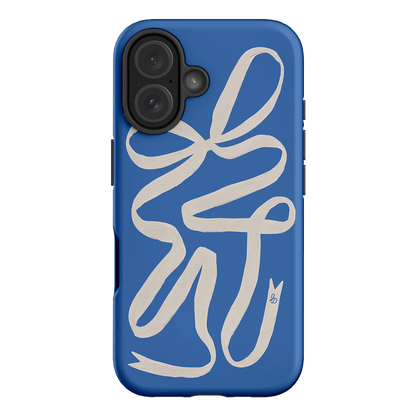 Something Blue Ribbon Printed Phone Cases iPhone 16 / Armoured by Jasmine Dowling - The Dairy