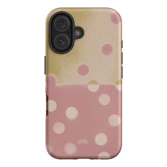 Strawberry Polka Dot Printed Phone Cases iPhone 16 / Armoured by Jasmine Dowling - The Dairy