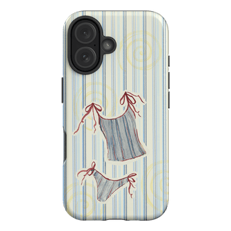 Stripe Tankini Printed Phone Cases iPhone 16 / Armoured by Kayla Carr - The Dairy